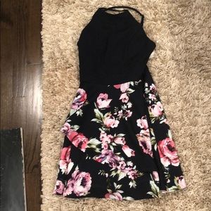 Completely new tags attached navy floral dress